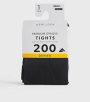 New Look Black 200 Denier Premium Opaque Tights